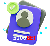 Tornar-se um membro do 5000Bet é muito simples